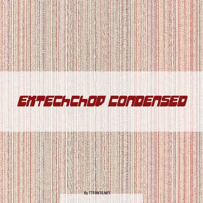 Extechchop Condensed example